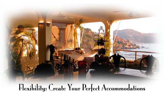 Flexibility: Create Your Perfect Accommodations